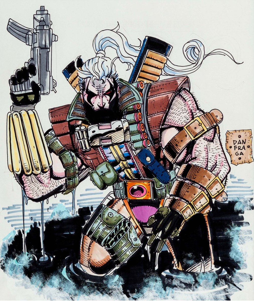RobMessick's tweet photo. I always loved this Bloodstrike Cabbot drawing. Nice colors on the art as well. Dan Fraga!
#Bloodstrike created by @robertliefeld
#DanFraga @couchdoodles
@ImageComics #Extreme #RobLiefeld #ExtremeStudios #FragaBoom! #Cabbot https://t.co/swJjTsprxn