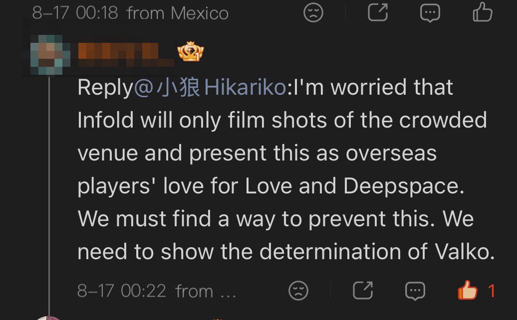 _hikariko57's tweet photo. I don't mean to impose at all, I just wanted to pass along a worry from one of our CN sisters. Speaking of PPG attending Gamescom, it would be amazing if those wanting to support Valko could do what they did at Anime Expo, bring posters and signs with his name and everything related to him to show our love for him. 

#全世界都爱敖尹 #BringBackValko #ValkoCNcultureAmbassador #NoValkoNoMoney