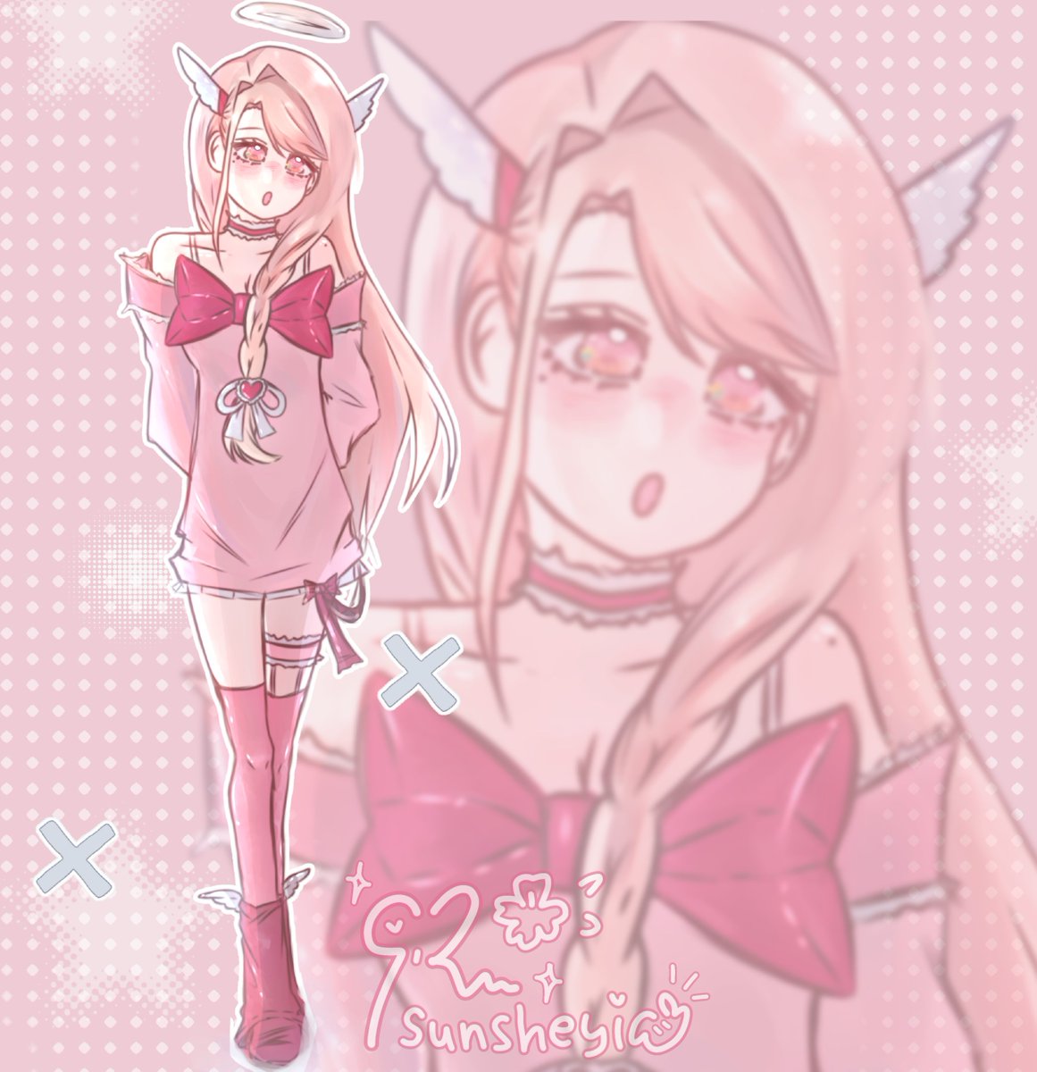 sheybubee's tweet photo. @ScrubyReccs HIIII THANKS FOR THE OPPURTUNITY :3

headshot : 10$
bust up : 20$
half body : 30$
full body : 40$

i currently dont have commsite, instead i have telegram channel https://t.co/yBZdnbEyno

my example portofolio works: 
https://t.co/7JTfwtNakw https://t.co/ex7HSFYtNw