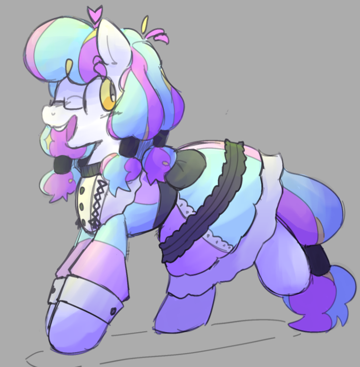 RumenBurger's tweet photo. hello look at my pony ok bye https://t.co/beTS5CojFt