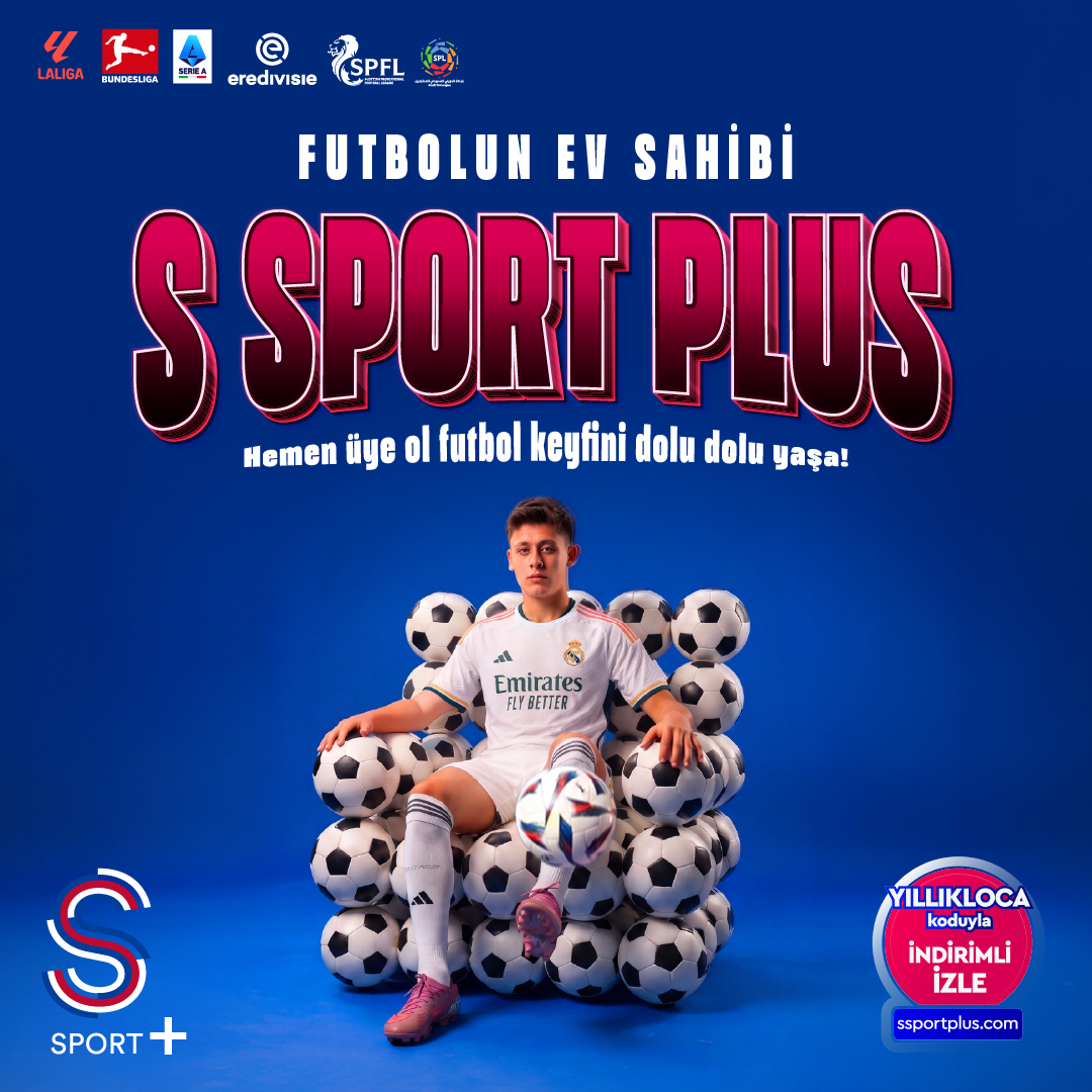 ssportplustr's tweet photo. ⚽Futbol heyecanı S Sport Plus’ta! LaLiga, Serie A, Bundesliga ve çok daha fazlası Futbolun Ev Sahibi S Sport Plus'ta! YILLIKLOCA koduyla hemen üye ol, indirimli izle!