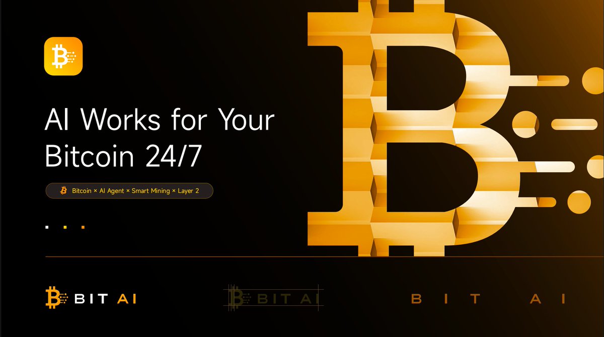 BITAI_Global_'s tweet photo. $BTC is entering the AI era.

Welcome to BIT AI — a Bitcoin-focused AI Agent ecosystem connecting market intelligence, compute, energy, data, and digital assets.

AI works for your Bitcoin, 24/7.

#BITAI #Bitcoin #AIAgent https://t.co/I3rYTjIMcE