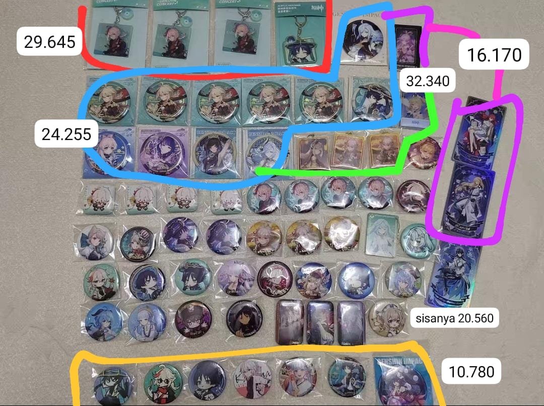 fuulime's tweet photo. adakah yg mau jajan bareng..👉👈

rd cn, price est bersih china, not yet secured. ga harus full yaa

yg row bawah bgt tuh fanmerch/self-printed yaa
#warunggenshin #warunghsr #warunghoyo https://t.co/hfJLj8mNM1