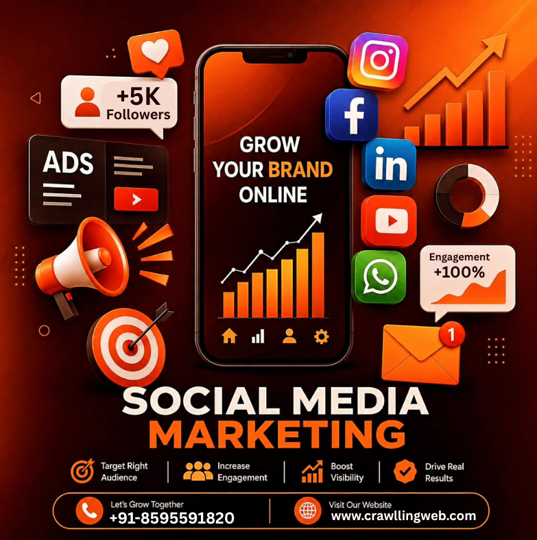 crawllingweb's tweet photo. Boost Your Brand with Social Media Marketing by Crawllingweb

🌍 Visit: https://t.co/Q5DcQmATrL
💬 Call: +91-8595591820
💬 Email: info@crawllingweb.com

#SocialMediaMarketing #DigitalMarketingBhubaneswar #SEOCompanyBhubaneswar #DigitalMarketingAgency #SEOServicesIndia https://t.co/vjC8zoIycl