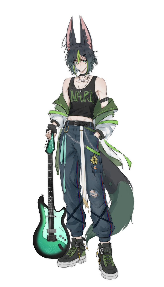 Liuzazsl's tweet photo. 🎸🎸🎸
#提纳里 #Tighnari #原神 #GenshinImpact https://t.co/hiG2E2Xzzr