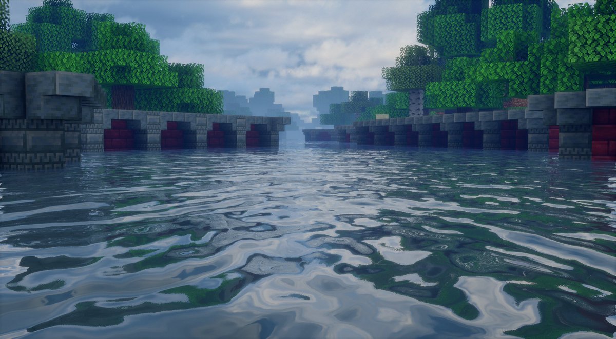 PaulituHD's tweet photo. trying out the newset Minecraft version rn. nice new blocks to build with https://t.co/7G1JZpeuSR