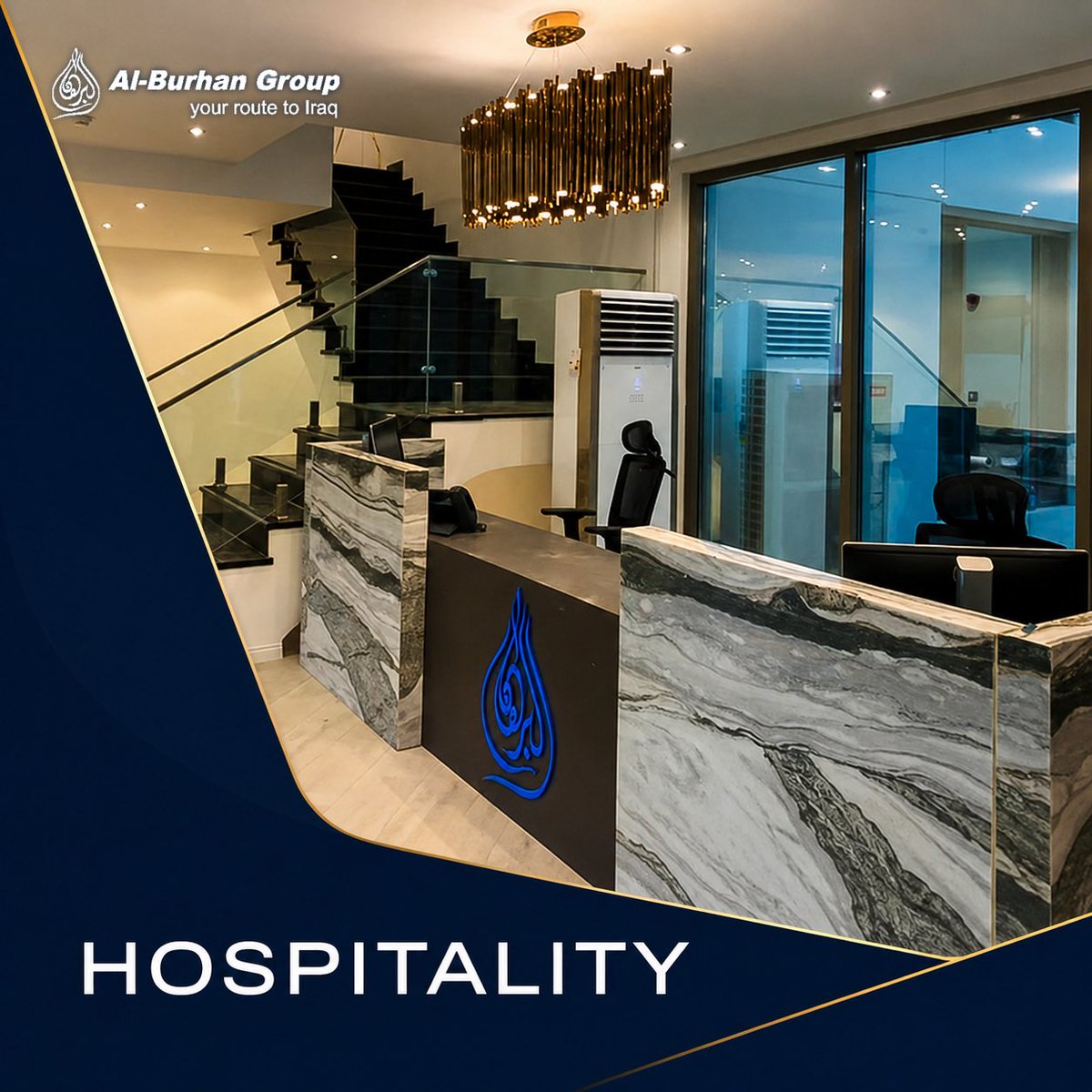 AlBurhanGroup's tweet photo. من قلب العراق، نواصل بناء منظومة متكاملة تجمع الطيران، الإنشاءات، الضيافة والأمن ضمن رؤية واحدة ترتكز على الثقة والجودة.

مجموعة البرهان… خبرة عراقية وشراكات تصنع مستقبلاً أكثر طموحاً.

#مجموعة_البرهان #AlBurhanGroup #Iraq https://t.co/n6N29nJm6N