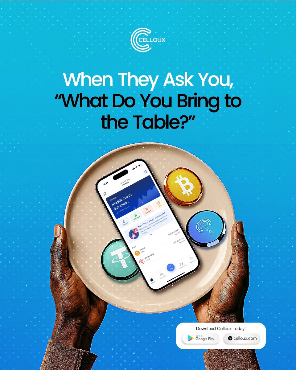 Celloux_Digitaz's tweet photo. Sell your BTC or USDT, get paid fast, and enjoy rates that fill the bag. Instant alerts. Reliable service.
That’s what we bring to you.
#Celloux #WhatDoYouBring #HighRate #SellUSDT #Bitcoin https://t.co/RqYG8Xroqu