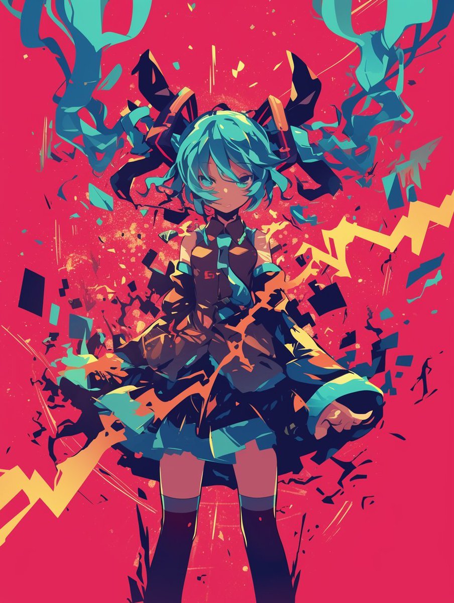 a_killer_sub's tweet photo. ミク
 #初音ミク
※サブ垢からの移行 https://t.co/IgIzRMylQY