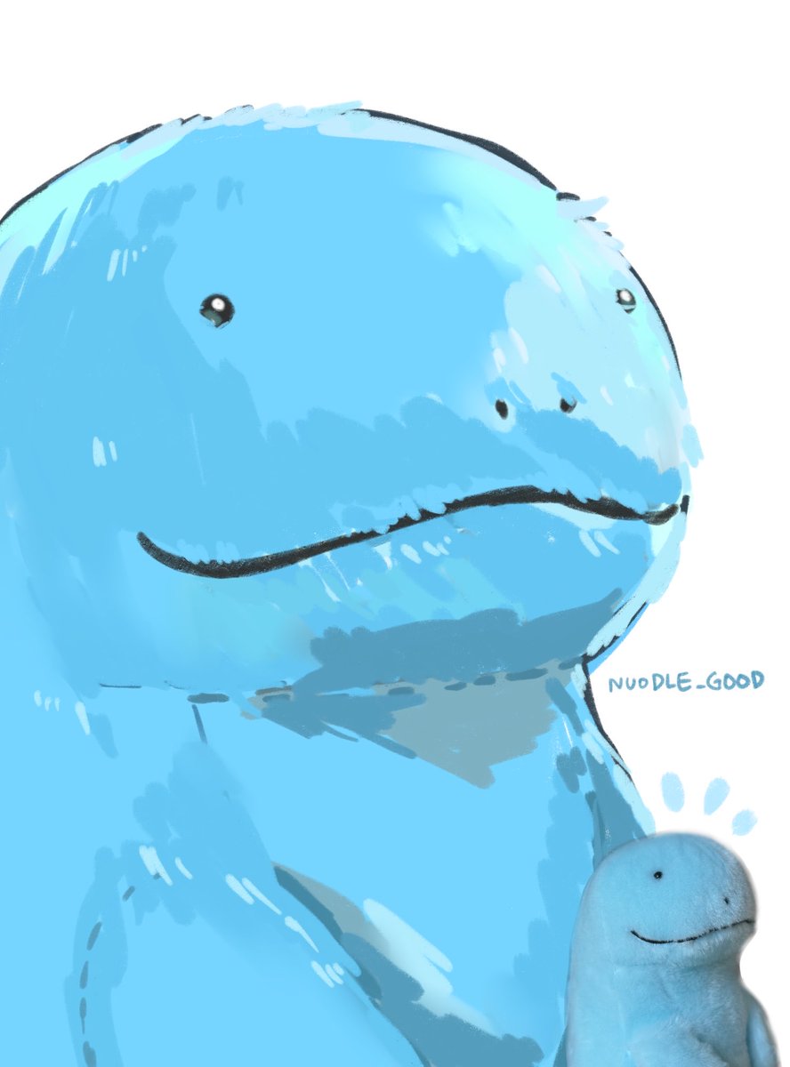 nuodle_good's tweet photo. 目がキラキラなヌオー
#ヌオー #quagsire #ポケモンアート https://t.co/sGZmWIgvL9