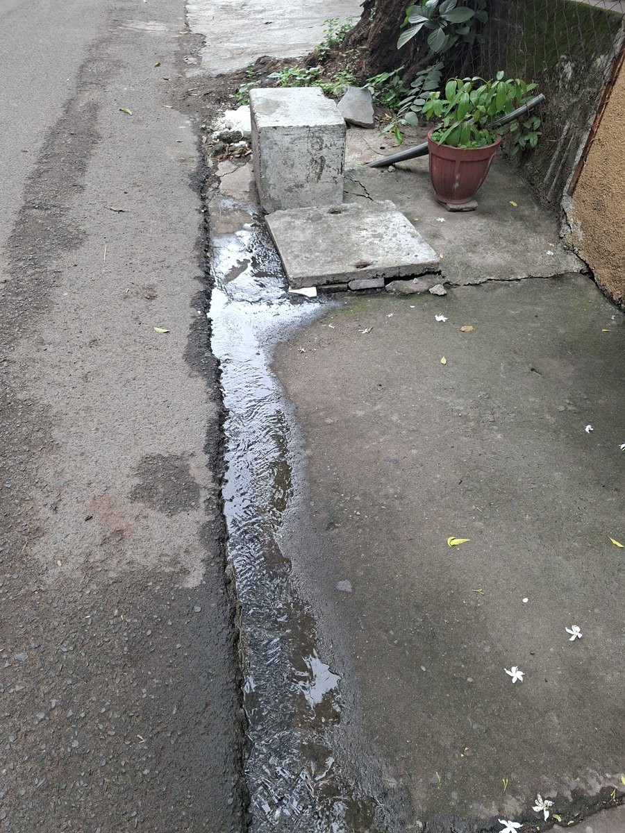AkhilDarda's tweet photo. @nmccommissioner @ngpnmc plz look into grievance no 119436 dt 12/08/26. Dirty sewage water free flowing infront of appt. for  more than a month. Informed &amp; following up with  Dharampeth zone for more than a month. But no one seems interested. Is this we promptly pay our taxes for https://t.co/AisnNMn4LX
