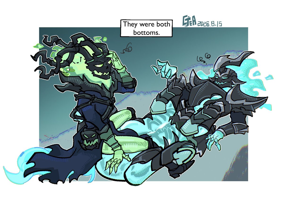 CTeAneverlie's tweet photo. 之前那张被我手滑删除了所以补档一下 #leagueoflegends #leagueoflegendsfanart #thresh #hecarim https://t.co/ifsmLHCjvh