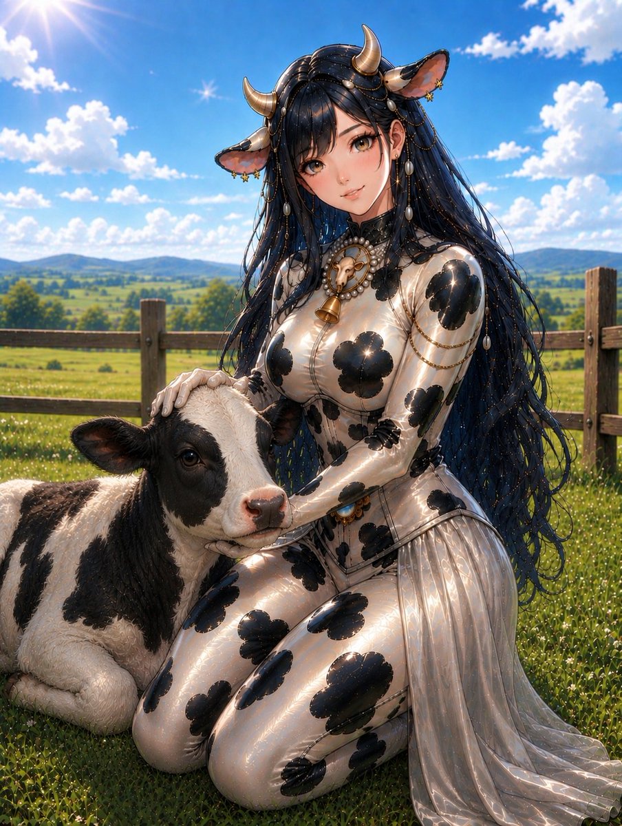 NyxTheCow's tweet photo. Good Moooooooorning!

Today i'm here with a little calf of the Farm!
They are called Lu~
Aren't they really cute??? 🐄🥰 https://t.co/DINkklj344