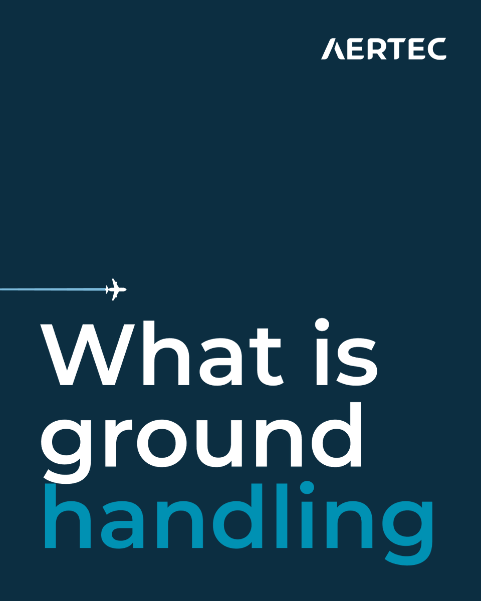 AERTEC's tweet photo. Behind every departure, there is a ground operation. Ground handling coordinates services, resources and timing to support aircraft safely and efficiently.

Read the full article here: https://t.co/taBifkW6vA

#AERTEC #TeamAERTEC #GroundHandling https://t.co/56mGTBYYZL