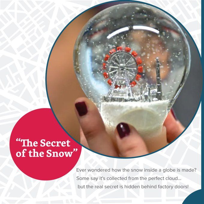 iziTRAVEL's tweet photo. Step inside the world of snow globes! ❄️✨ From Hollywood secrets to handcrafted magic, explore the fascinating history behind these miniature winter wonderlands.

 Listen to the full audio tour on https://t.co/tuCV6FzGRv and uncover the story behind every swirl! 🎧🔍 
#iziTRAVEL https://t.co/s6bkcljVBT