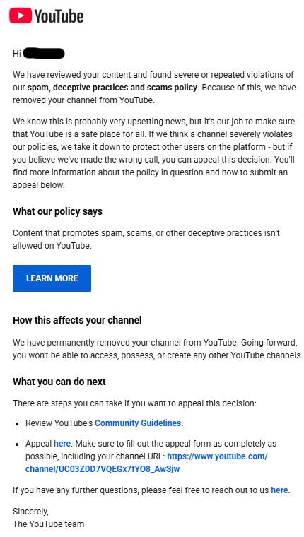 n_farao4881's tweet photo. Hello @TeamYouTube, my channel “Valor Division” was terminated for Spam, Deceptive Practices and Scams. I believe this was a misunderstanding. It’s a historical WW2 channel with educational content. I kindly request a human review of my case.

Channel: https://t.co/RrDv78bpLJ https://t.co/eeqLGz8zG4
