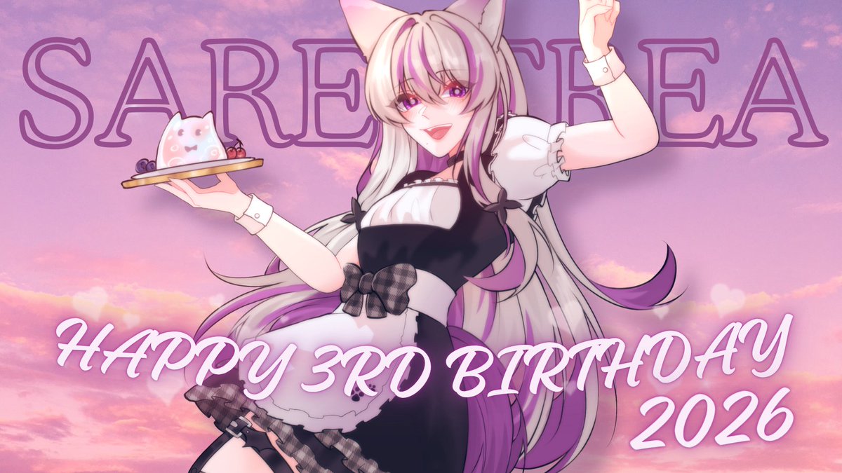 Sarestrea's tweet photo. ทุกคนคะ คืนวันที่ 20 สิงหาคมนี้
ใครที่ไม่ติดงานอะไรสามารถมารังสรรวันธรรมดาๆให้เป็นวันที่พิเศษกันได้นะคะ (❁´◡`❁)

สำหรับผุ้อยากร่วมอวยพรวันเกิด
สามารถกรอกฟอร์มวันเกิดได้ทางนี้ได้เลยนะคะนายท่าน
อาฮุฮิ อาฮุฮิ
https://t.co/e3WGvboXCp https://t.co/vjywOzLGxe