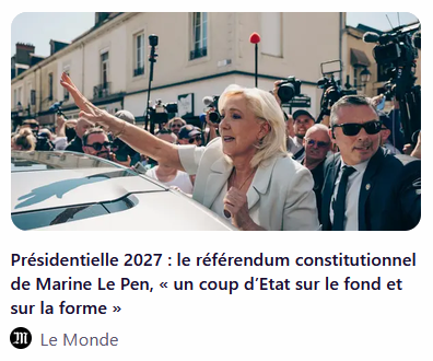 GBenhessa's tweet photo. Réviser la Constitution par référendum serait un "coup d'Etat".

Consulter les Français serait une menace pour la démocratie.

Le peuple souverain est devenu l'ennemi de ceux qui gouvernent en son nom. https://t.co/kie68zKZnC