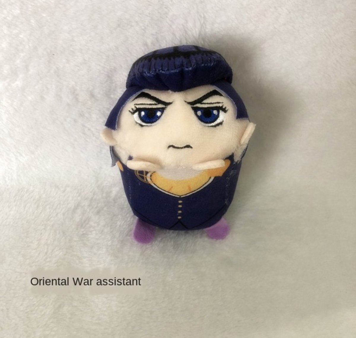 roadagained's tweet photo. I’m quite fond of these bootleg jojo plushes with terribly translated names I found on tumblr https://t.co/kMLCPTzhUD