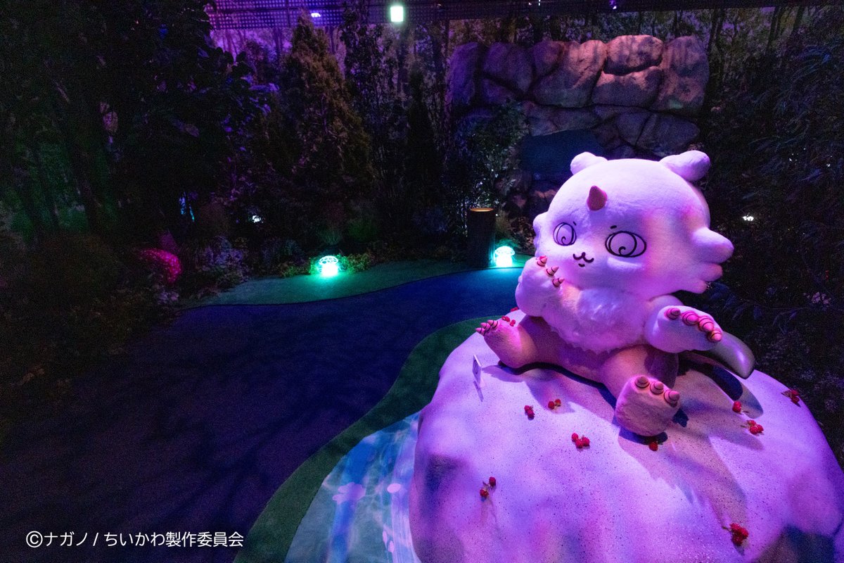 anime_chiikawa's tweet photo. 🌳 #ちいかわおばけの森 毎日紹介⑮👻

水辺ではくるくると
回りながら遊ぶあのこが🎶

楽しそうな声も聞こえてきますね👂

※こちらの「あのこ」は撮影禁止です

#お台場ファンライジング
#アニメちいかわ https://t.co/Ut7c7GgyAv