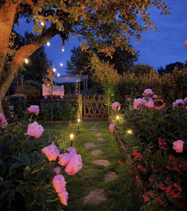 lunecrumbss's tweet photo. a garden straight out of a fairy tale https://t.co/2vWsyvAp6U