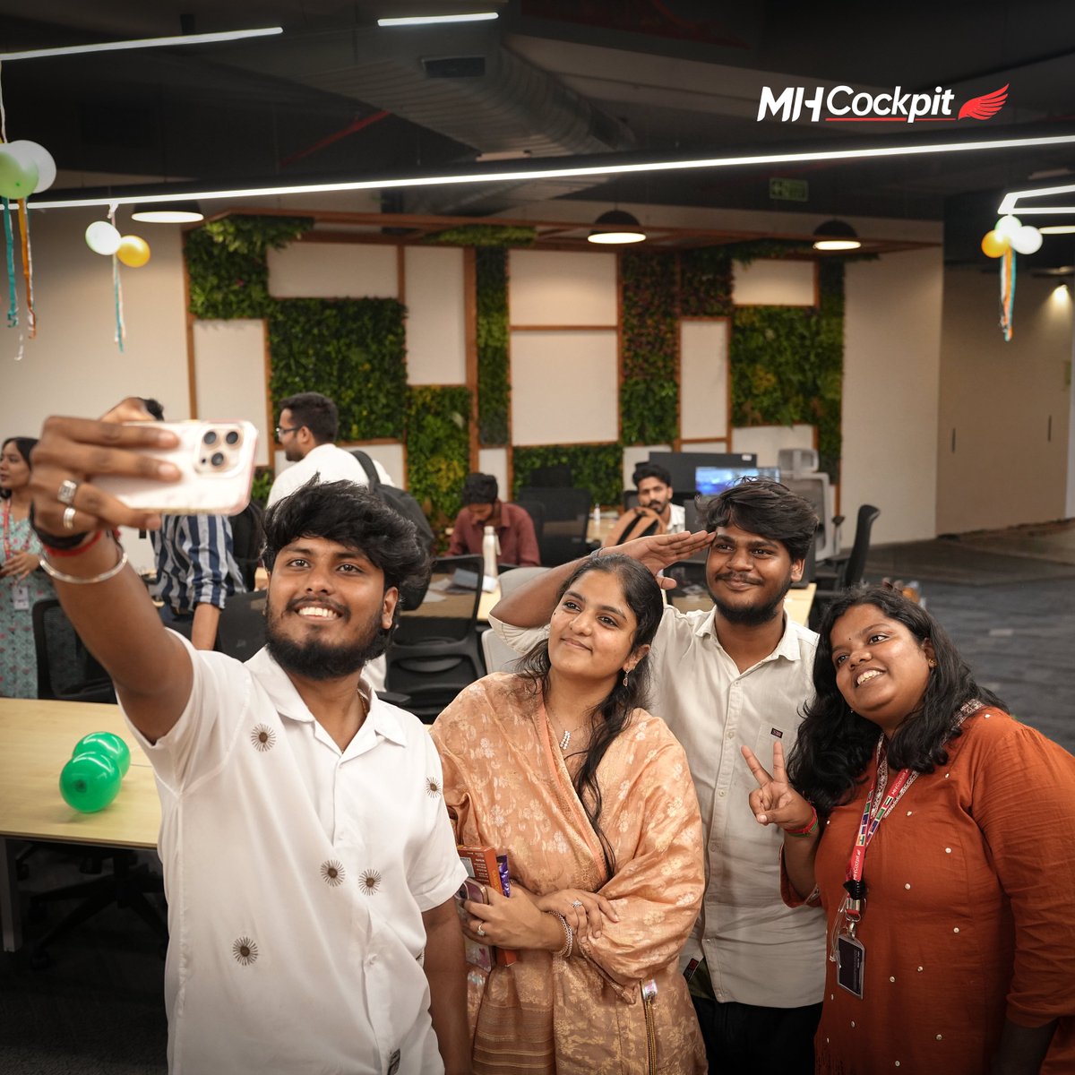 MHCockpitPvtLtd's tweet photo. Celebrating India’s 80th Independence Day at MH with pride, unity and patriotic spirit!

Freedom is a legacy and a responsibility we carry forward.

Here’s to a stronger, united and progressive India.

Happy Independence Day! 🇮🇳

#IndependenceDay #MHGroup #India https://t.co/8GvyRiGkV4