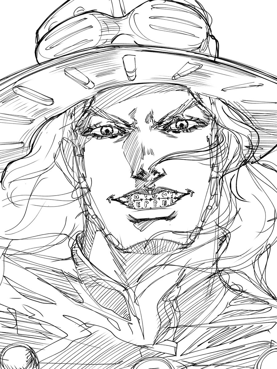 eVd58U60k3Kq9Z7's tweet photo. ジャイロ・ツェペリ "ド"アップ
 #jjba #sbr https://t.co/mpIQqrNHx3