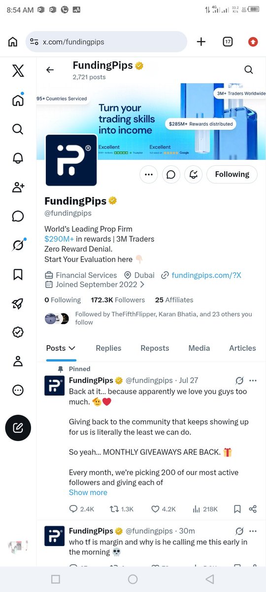 Samphlix's tweet photo. @ronna256 @fundingpips @Khldfx @tradin Sir please it's the 8th month of the year already and am yet to get a challenge account for my self, my scaling targets for the year just a plan on paper I really need this to start... Been analyzing and showing up on the charts without execution.. please @ronna256 just this once https://t.co/DPWaAPsLu9