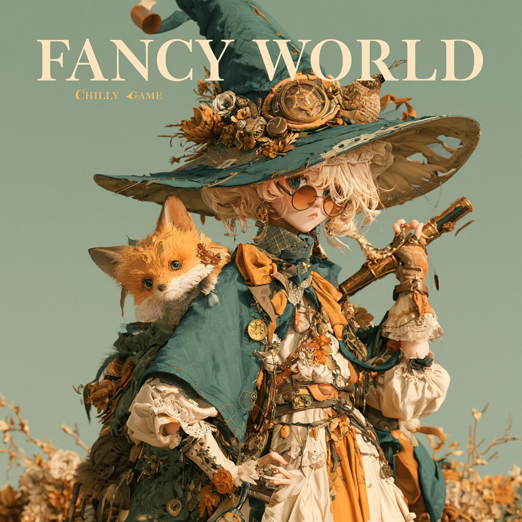 FOulhiou's tweet photo. #Promptshare

make the [STYLE] game "NAME" cover of a [SUBJECT and PLACE] . He/She has [SPECIFIC DETAIL] . Use Faded Sage (#78947D), Dusty Teal (#294D4E), Mustard Gold (#C39A32), and Old Paper Brown (#B7A27A). --s750 

Create your own video game cover and share it with #cp76 https://t.co/W0PvV9taBo