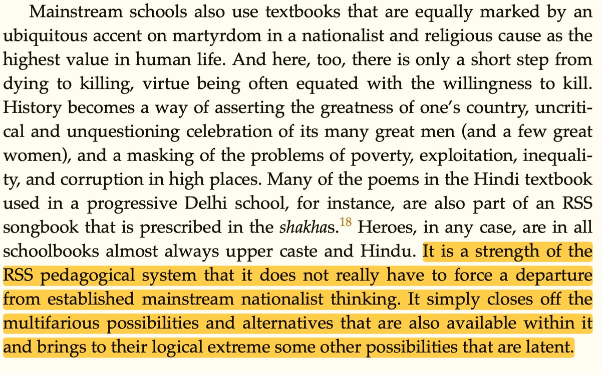 CheriChe's tweet photo. On the fear of 'Dimagi Naxals', Tanika Sarkar's crucial insight. https://t.co/oBSuO08Knw