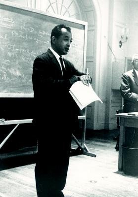 Math_files's tweet photo. One day, Shizuo Kakutani was teaching a class at Yale. He wrote a lemma on the blackboard and said that its proof was obvious.

A student raised his hand and said that the proof was not obvious to him. He asked Kakutani to explain it.

Kakutani thought about it for a few moments and realized that he could not prove the lemma himself. He apologized and said he would explain it at the next class.

After class, Kakutani went to his office and tried to prove the lemma. He could not. He skipped lunch and went to the library to find the original paper.

After some searching, he found it. The lemma was stated clearly, but the proof simply said, “Exercise for the reader.”

Then Kakutani noticed something interesting: the paper had been written by Kakutani himself in 1941.
