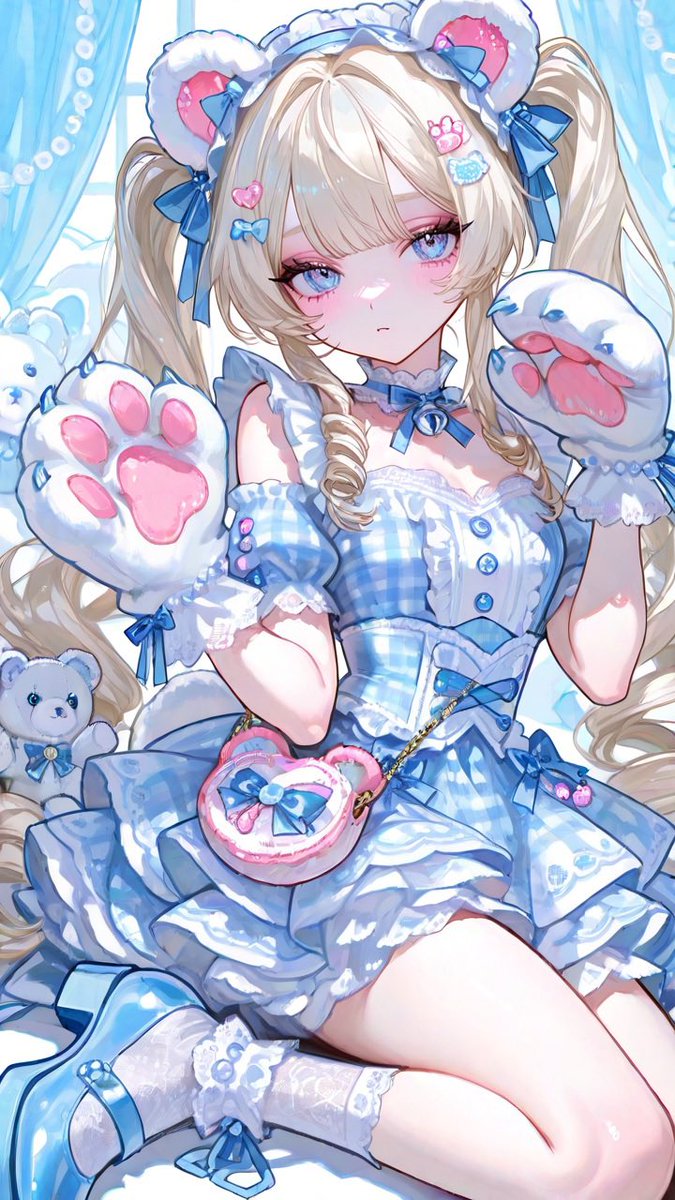 o57elt's tweet photo. 超かわいいプロンプトお借りしましたᐡඉ́  ̫ ඉ̀ᐡ https://t.co/0K3EPrn0uV