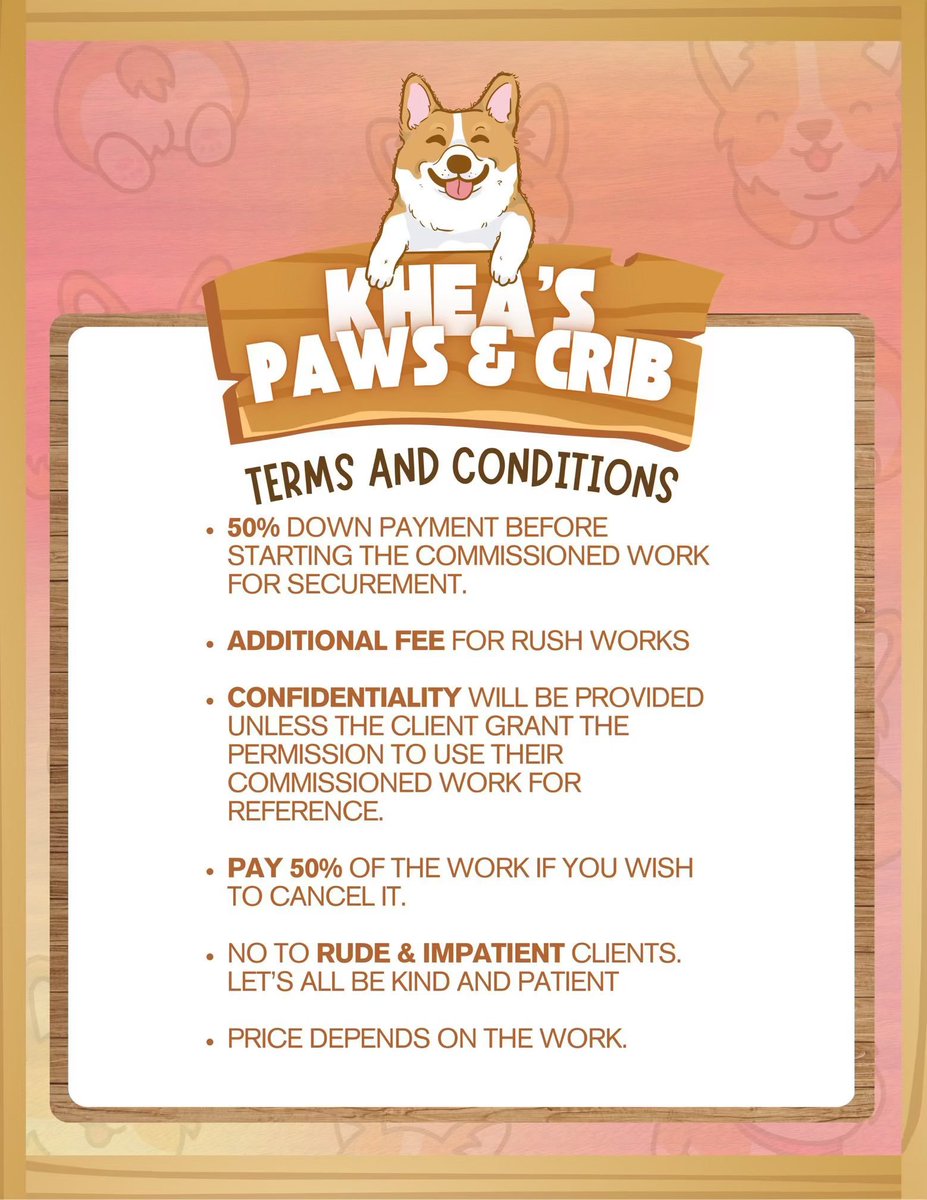 kheaspaws's tweet photo. Khea's Here!

accepting rush &amp; non-rush academic commission

lf academic commissioner acad comms ph service PowerPoint morph ncp fdar drawing transcript infomercial essay reflection reaction paper film review poem brochure slogan collage infographics ppt 

If not stated just DM https://t.co/vt8hJDNgyR