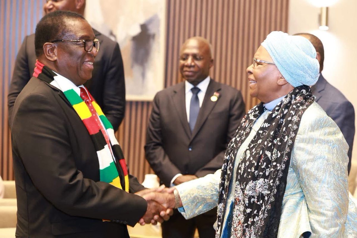 marymuchinguri's tweet photo. President Mnangagwa’s participation at the SADC Summit strengthens Zimbabwe’s voice on food security, infrastructure, industrialisation and critical minerals as the region pursues shared prosperity. 🇿🇼🌍 #AsakhiZim #vakayakhaniZim https://t.co/AU40XlrUHp