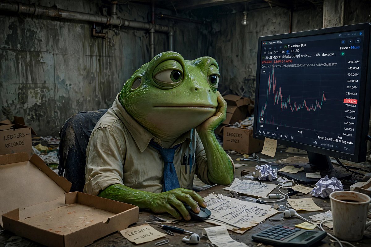 LARRY_token's tweet photo. @blknoiz06 See if I can make some money trading your coin 🙏🏻....🐸 https://t.co/64kExGcVpQ