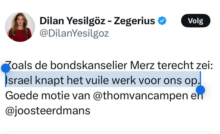 SiccoVanHoegee's tweet photo. "Vuil werk" noemde ze het. Niet: aanval, oorlog, doden. Vuil werk. Alsof iemand anders even je afwas doet. Dat cynisme zit nu op Defensie en mag namens ons over oorlog en vrede beslissen. Slaap lekker, Nederland. https://t.co/7Wiobsw3MV