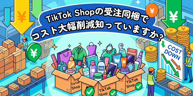 next_engine's tweet photo. TikTok Shopで手動で行っていた複数注文の同梱作業、ネクストエンジンで自動化できます！🥳🥳
管理画面を開かずに、同一配送番号が自動反映。
無駄な配送を減らして送料大幅カット＆利益率UP！
運営の手間を削り売上もアップ🔥
▼詳しくみてみる
https://t.co/ABlK6OD6de https://t.co/i5m3Bh52iB
