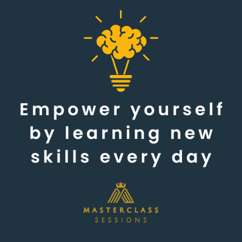 masterclass_the's tweet photo. Empower yourself by learning new skills every day
#TheMasterclassSessions #PersonalDevelopment #LifeGoals #MindsetIsEverything #SuccessMindset #EntrepreneurialMindset #LeadershipTraining #InspirationDaily #SelfImprovementJourney #GoalSettingTips #PositiveMindset https://t.co/8doosV2LfZ