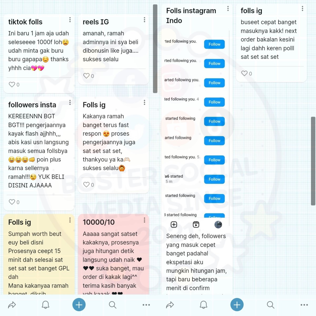 Followshopee's tweet photo. wts wtb jual followers ig indo permanen instagram tambah follower tiktok shopee youtube fb pro repost x upfoll beli likes views reels fyp murah garansi selamanya sosmed share save buzzer comment akun indo aktif fast klik link dibio zonauang 168

TRUSTED TESTI ORDER 6K++ https://t.co/U2ym4ABxMi