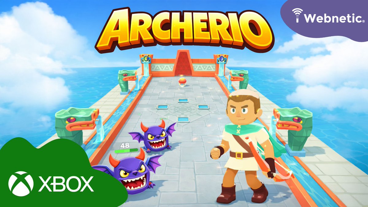 Webnetic2's tweet photo. 🎯 Archerio is coming to Xbox!

Get ready to aim, shoot, and take on the challenge when Archerio launches on Xbox this Wednesday, August 19!

Sharpen your skills and get ready to play.

🎮 Wishlist / Get it on Xbox: https://t.co/jvXSeoQpbN https://t.co/Yc2NmjjIiJ