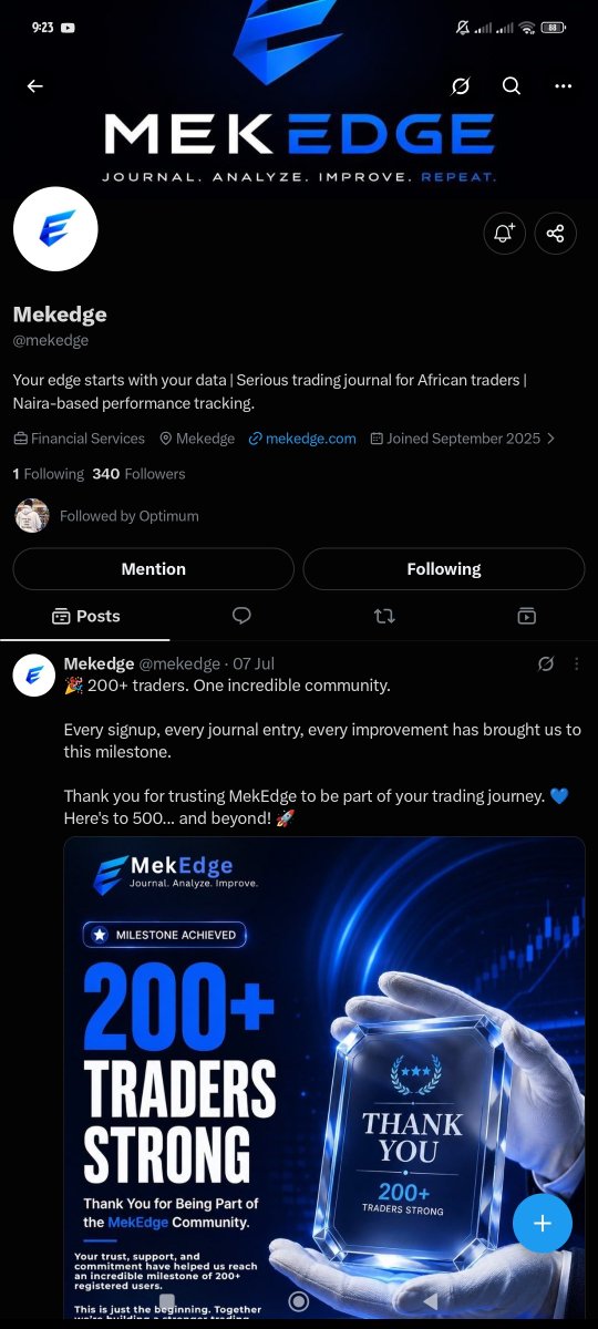 Hustler_A3's tweet photo. @khaleepsonfx @mekfunded @mekedge @Thisoptimum Done https://t.co/UwInxhdqDB