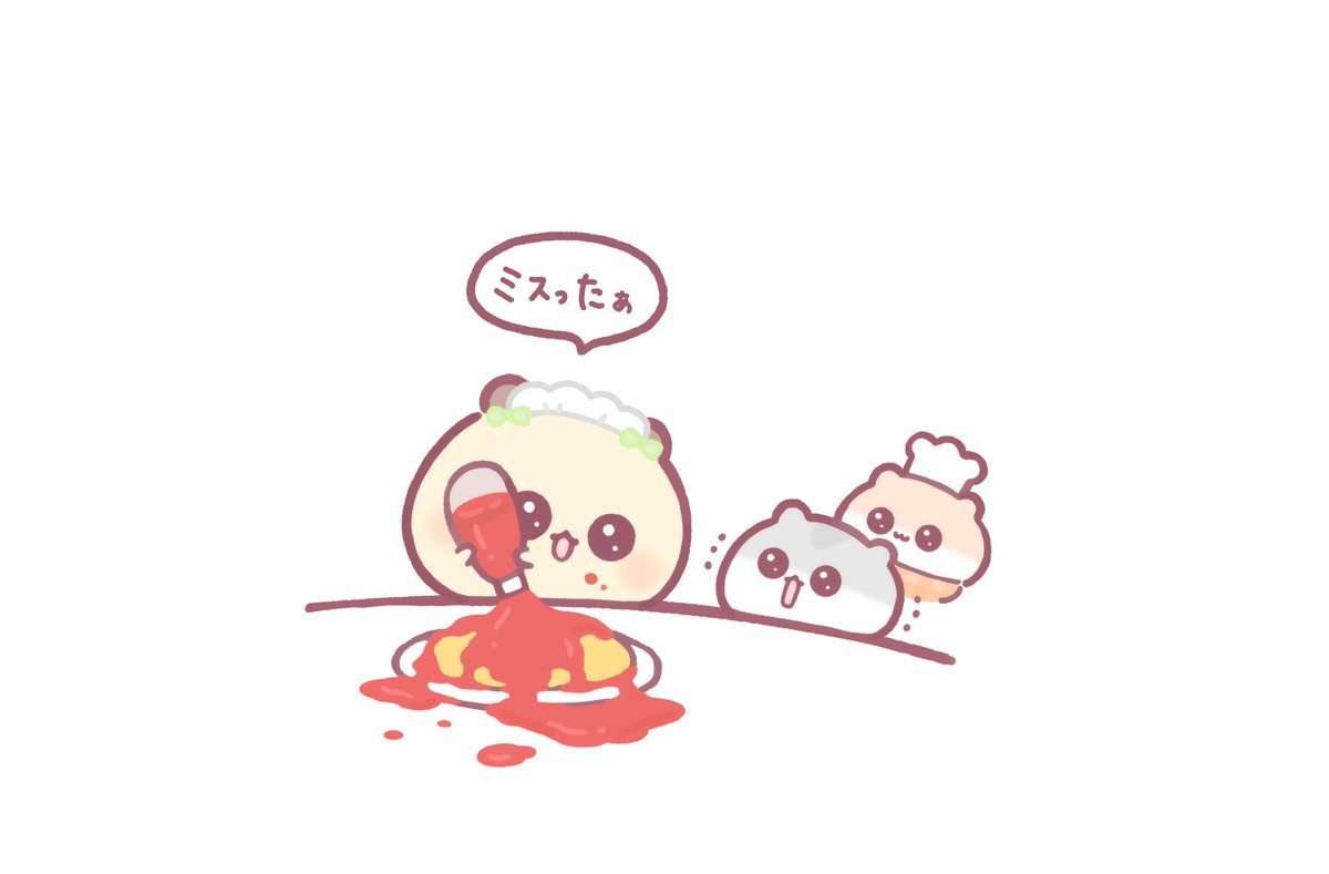 motchiri_hamu's tweet photo. ミスったぁ https://t.co/wECsHd8I1C