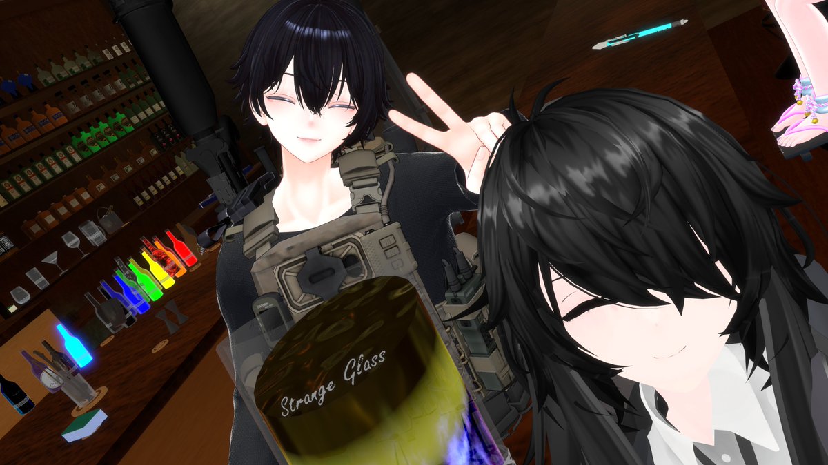 533ck3r's tweet photo. #AgentNest でキャストの方にオリジナルカクテルを作ってもらいました！話していたらいつの間にか営業時間終わっていてコンプできなかったのが心残り・・ https://t.co/xea6Vv7Pzm