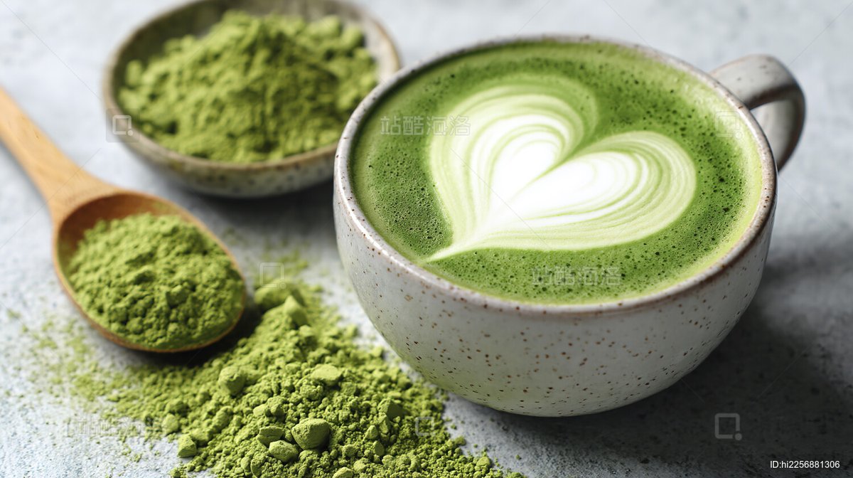 LevqueJeanChar1's tweet photo. [Quick iced matcha latte hack: Brew matcha with a splash of hot water, pour over ice u0026 oat milk. Creamy, refreshing, done in 2 mins! ] https://t.co/eFVZQSBqYp
