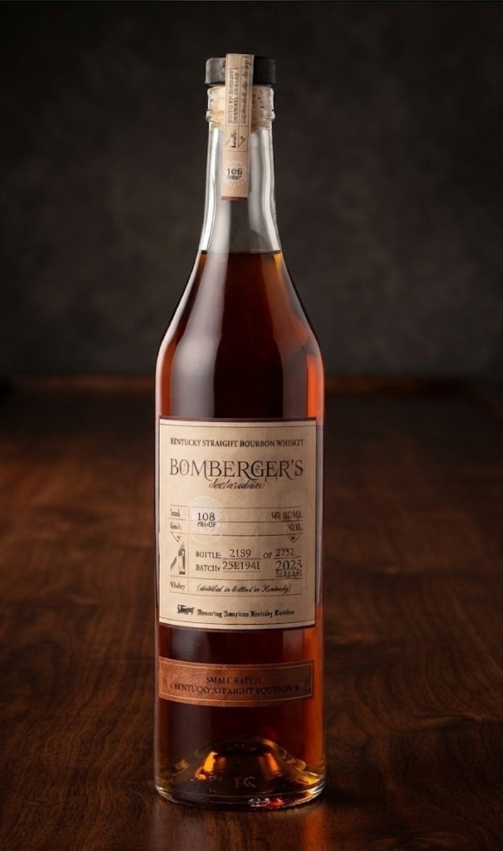 BourbonNTheBurg's tweet photo. Bomberger's Declaration 2023 Small Batch Kentucky Straight Bourbon
#Bourbon #Bourboncollector #Kentucky #smallbatch https://t.co/GBRR1Vvlit