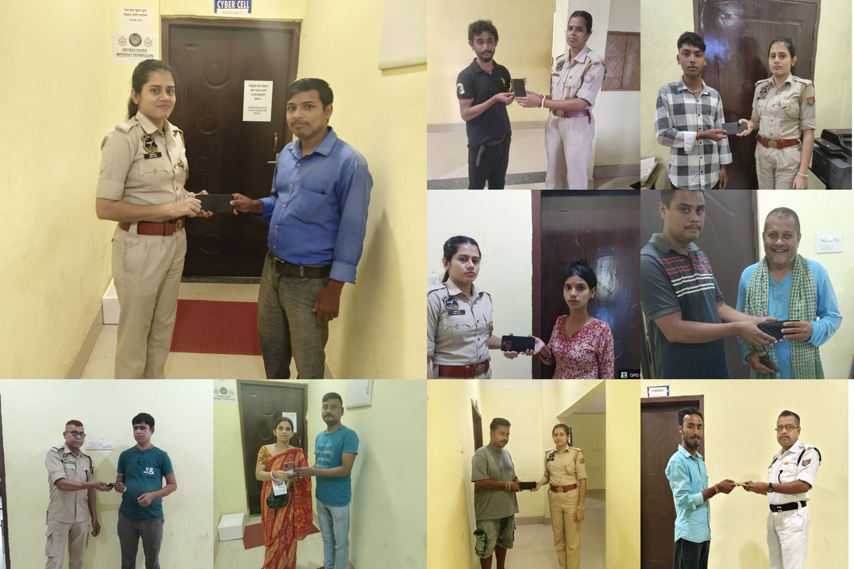 sribhumipolice's tweet photo. 26 Mobile Handsets Recovered &amp; Returned - 

Through dedicated efforts, Sribhumi Police recovered 26 mobile handsets and restored them to their rightful owners.

Serving with responsibility.

@CMOfficeAssam @assampolice @DGPAssamPolice https://t.co/WPTdCLTBZd