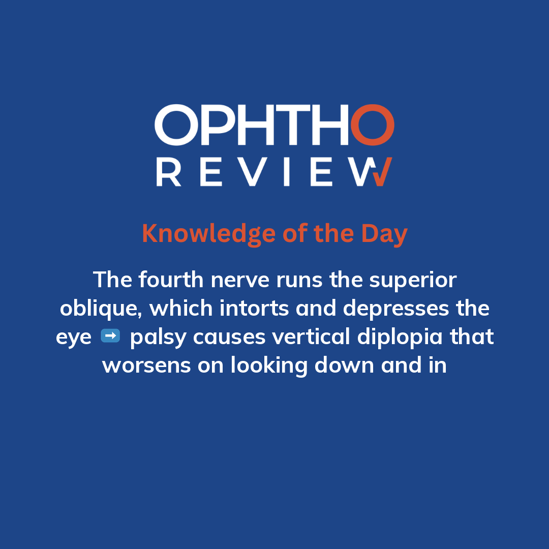 ophthoreview's tweet photo. Trochlear nerve palsy

#ophthoreview #ophthalmology #ophtho #ophthalmologyresidency #ophthalmologist #surgicaleducation #medicaleducation #meded #surgery #medicalstudent #medicine #medicalschool #resident #residency https://t.co/jRuQoSEeww