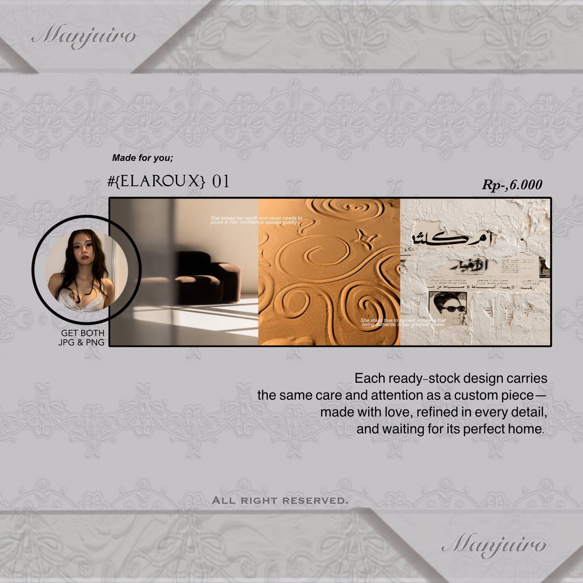 manjuiro's tweet photo. Any interaction are appreciated ! ♡

Hellour, mon amour, 
6 latest Jennie ready stock layout just dropped !!

Available to claim rn via DM. <3

#bealanjaㅤ https://t.co/o37EhfDoK7