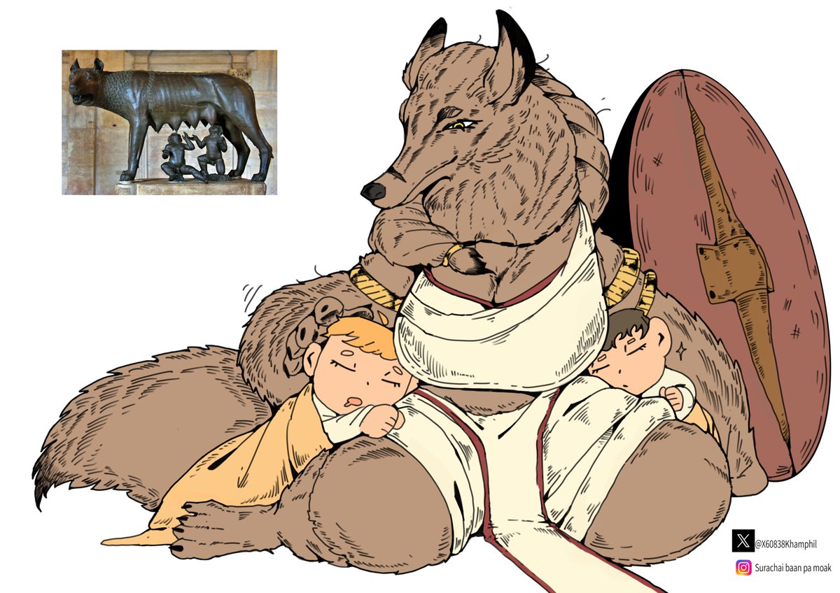 X60838Khamphil's tweet photo. Pax Romana.

#rome #furryartㅤㅤㅤ #mythology https://t.co/ttd8v2keVP