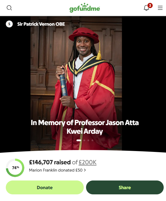TheGNPE's tweet photo. First it was 110k for funeral costs and now its 200k.. https://t.co/5maCQulTAe